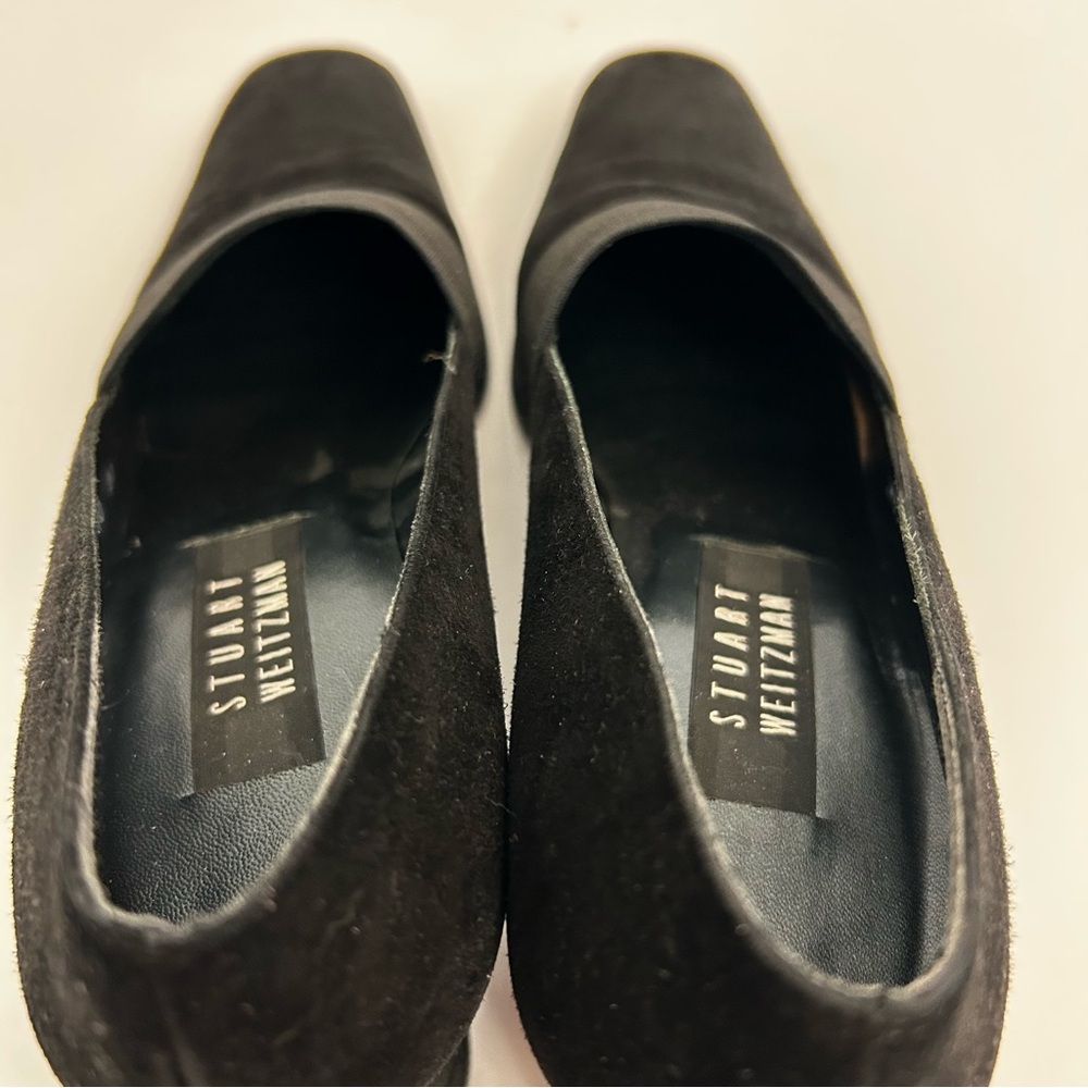 Stuart Weitzman VIntage Block heel, Square Toe Pump, size 10 AA - Picture 11 of 12